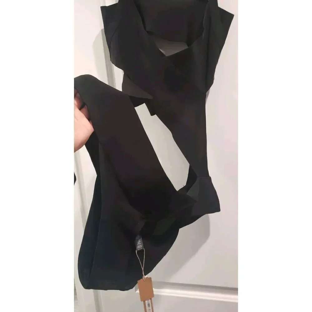 SKIMS Knit Swim Bandage Monokini ‎ 1 Piece Bodysuit Sz 4x Onyx MSRP $108 NWT